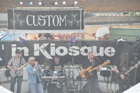 Rock'in Kiosque - Le groupe Custom